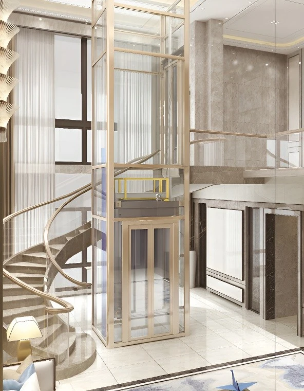 Glass Elevator For Home
